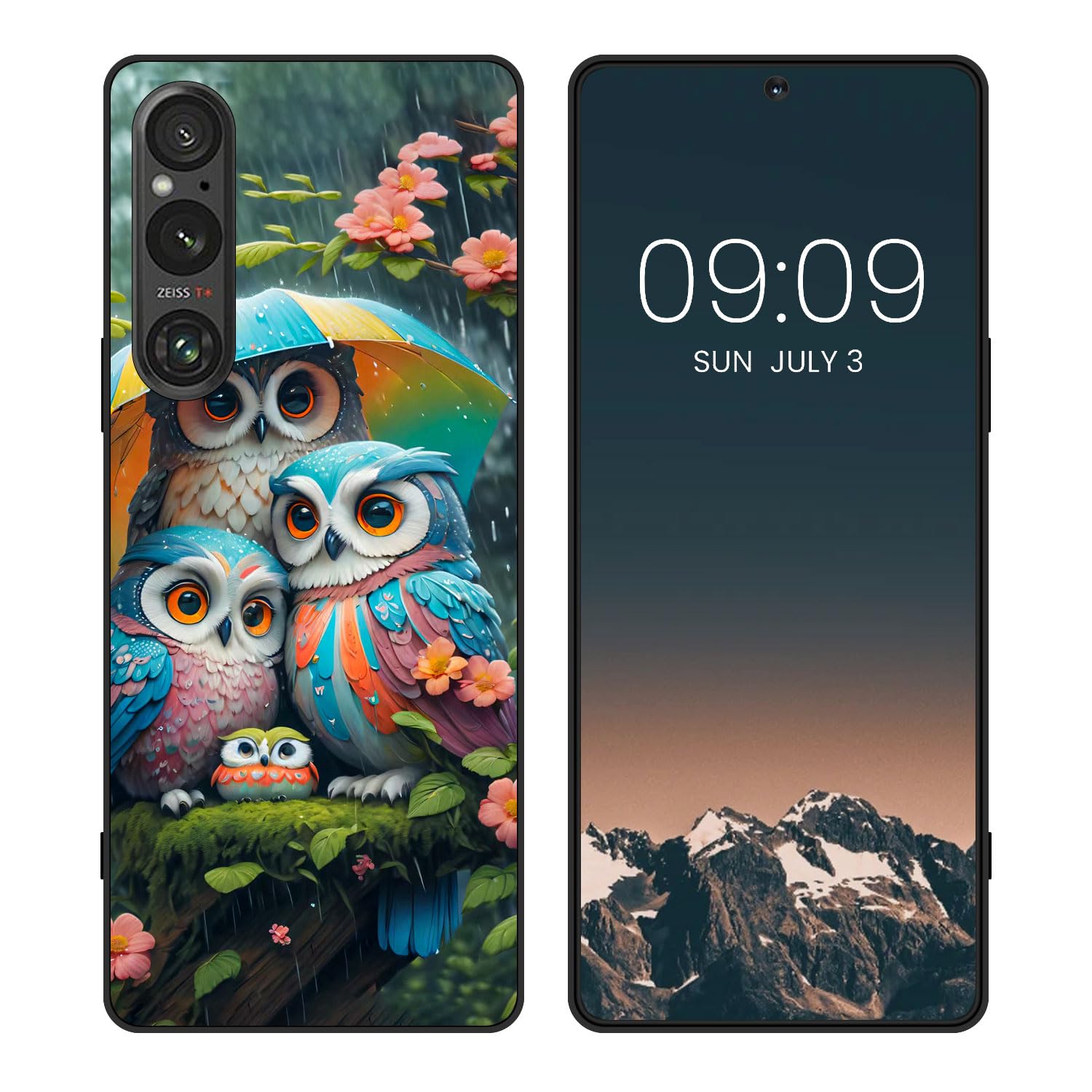 WUACYEAMING for Sony Xperia 1V 2023 Cute Case,Soft