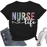 Womens Valentines Shirt -Pink Love Heart Graphic Tshirts Funny Teen Girl's Holi Vacation Casual Outfit Pink