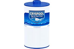 Cryspool® 08008 Filter Compatible with PCS75N, Maax Spas, 100594, C-8475, FC-3320, 75 Sq. Ft Spa Filter Cartridge, 1 Pack