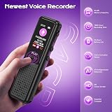 ZIPCIDE 2GB Digital Voice Activated Recorder HD Dual MIC DSP Noise Reduction view 7