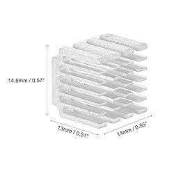 uxcell 14x14.5x13mm Aluminum Heatsink Electronic