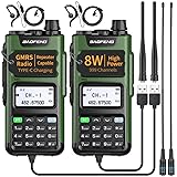 BAOFENG GMRS Radio Handheld Long Range GM-15 Pro 8W