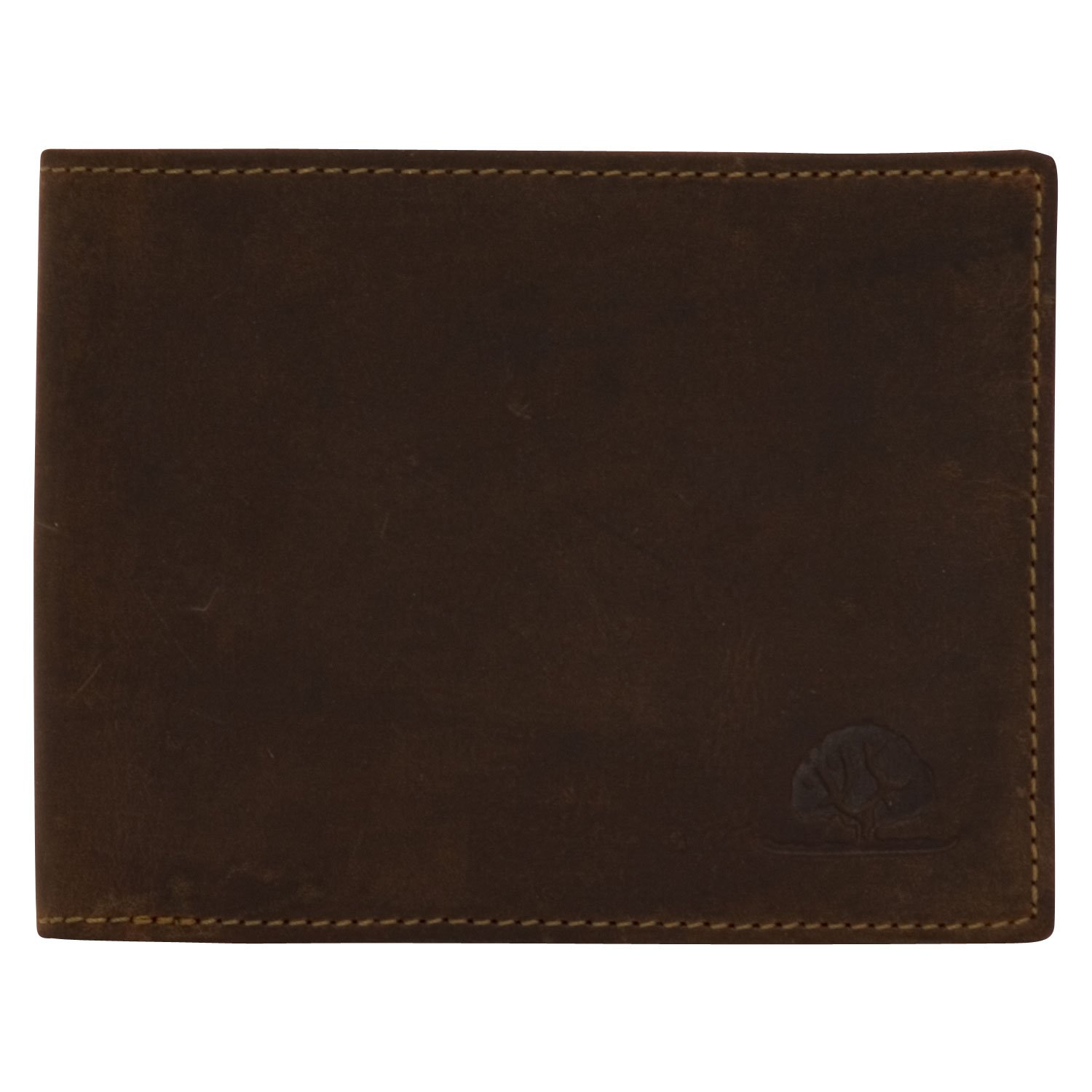 Greenburry vintage 1705B men's leather purse/wallet, RFID Braun-Dunkel (Brown) - 1705-RFID-25