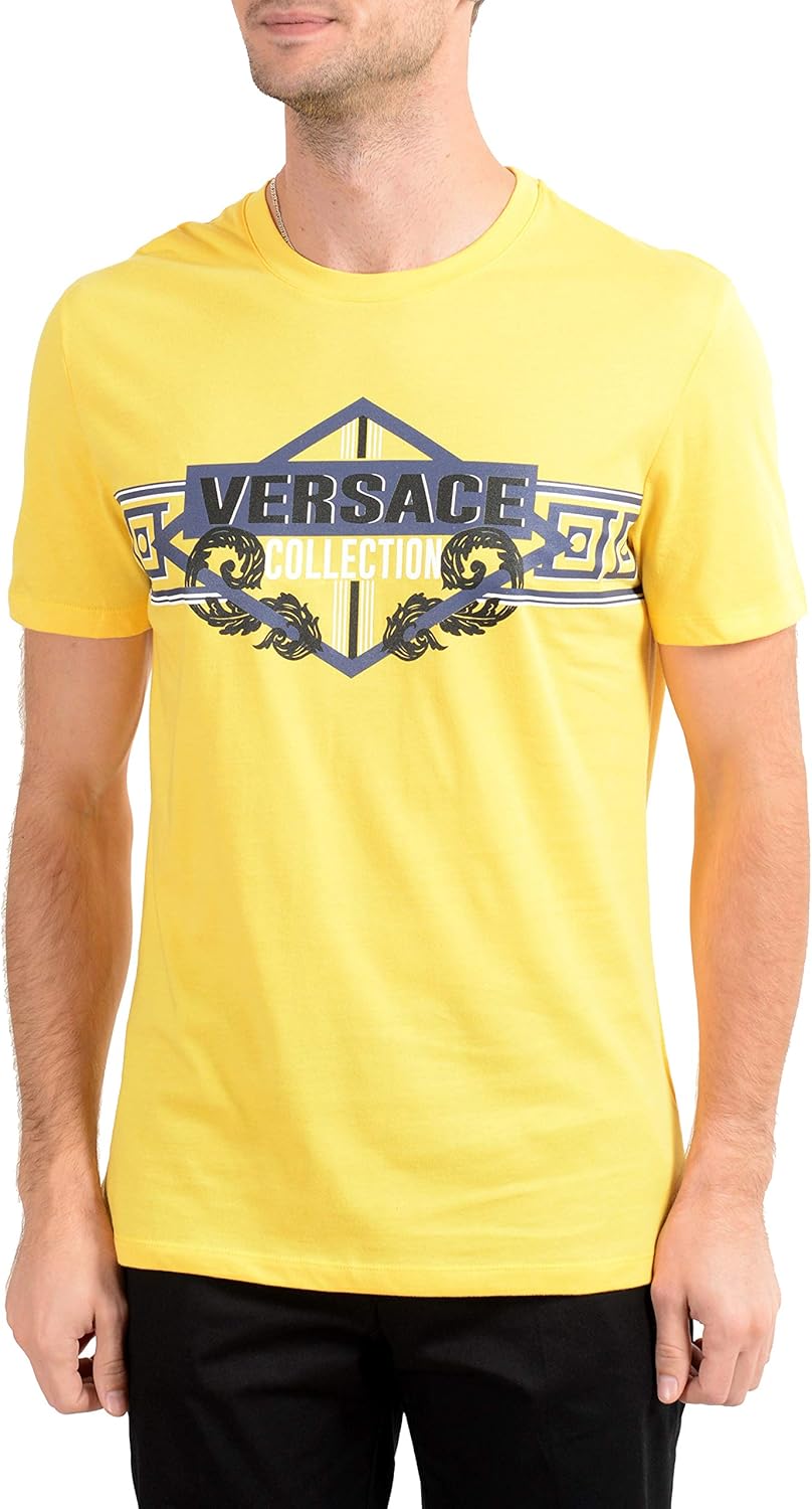 versace t shirt yellow