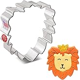 Ann Clark Cookie Cutters Lion Face Cookie Cutter, 3.5" Made in USA