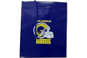Pro Specialties Group NFL Los Angeles Rams Gift Bag, One Size, Team Colors