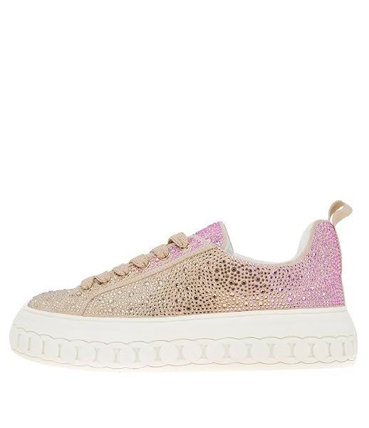BCBGENERATION RISO RHINESTONE PLATFORM SNEAKER, OMBRE RHINESTONE