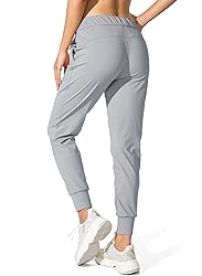SANTINY Women's Joggers Pants Pockets Drawstring