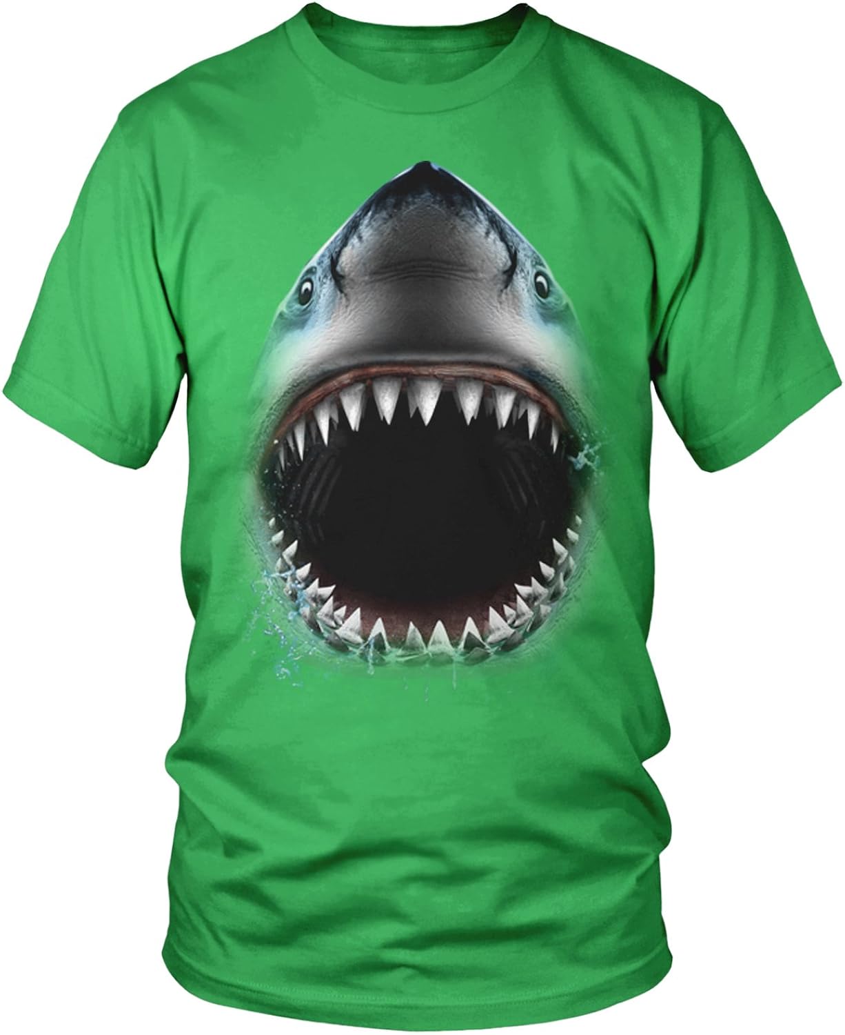 Amdesco Great White Shark Bite, Shark Face Jaw Men's T-Shirt