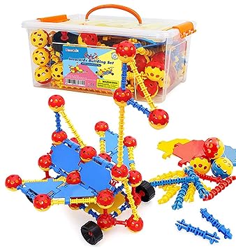 Smarkids Gioco Di Costruzione Per Bambini 160pcs Giocattoli Da Costruzione Puzzle 3d Blocchi Di Costruzione Mattoncini Per La Prima Infanzia Regali