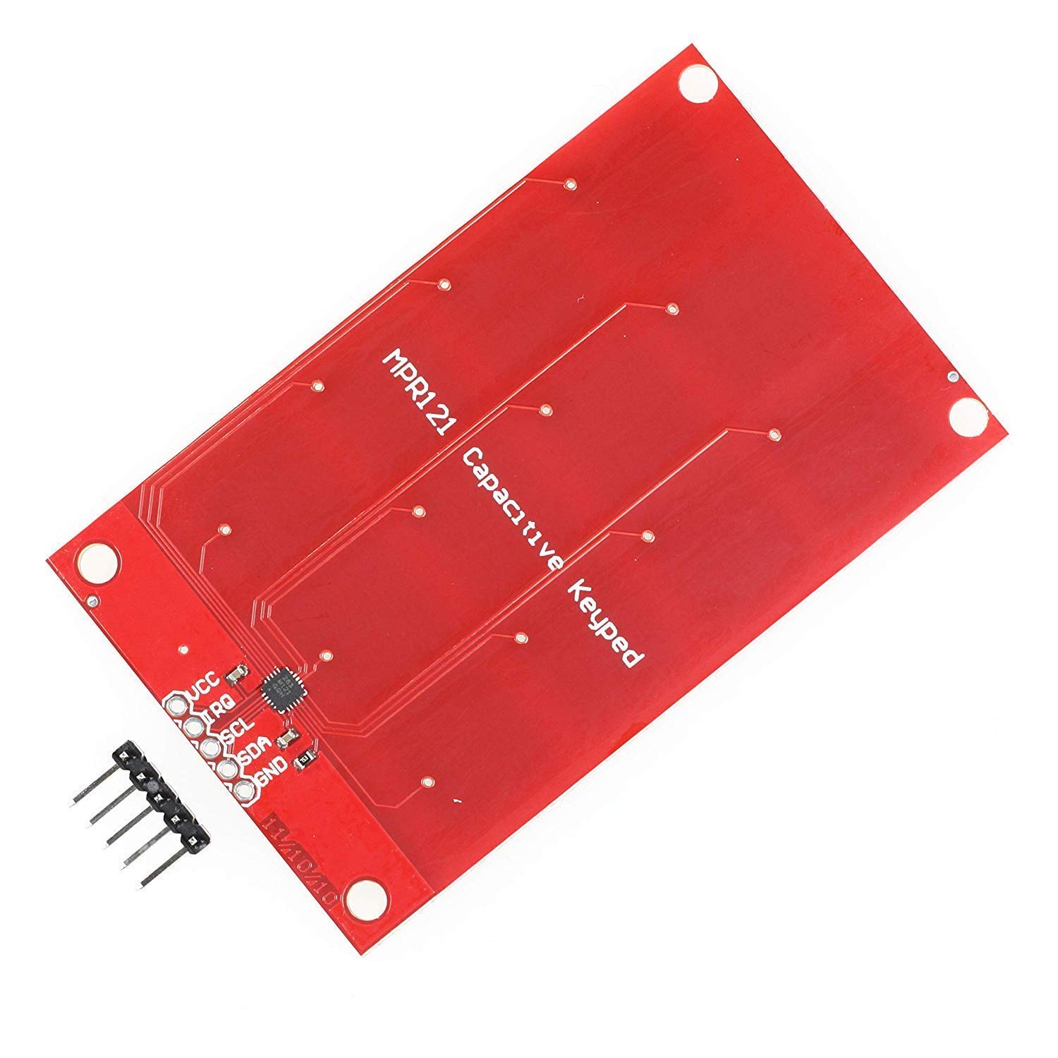 Touch Sensor Keyboard, 4x3 Matrix Touch Keypad with 12 buttons, MPR121, 3.3V, Capacitive, compatible with e.g. Arduino and Raspberry Pi