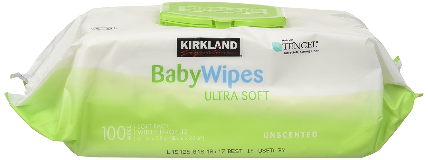 Baby WIPES (3Packs of 100 in each package) Unscented Ultra