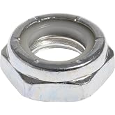 The Hillman Group 44228 5/8-18 Thin Pattern Nylon Insert Stop Nut, Zinc, 8-Pack