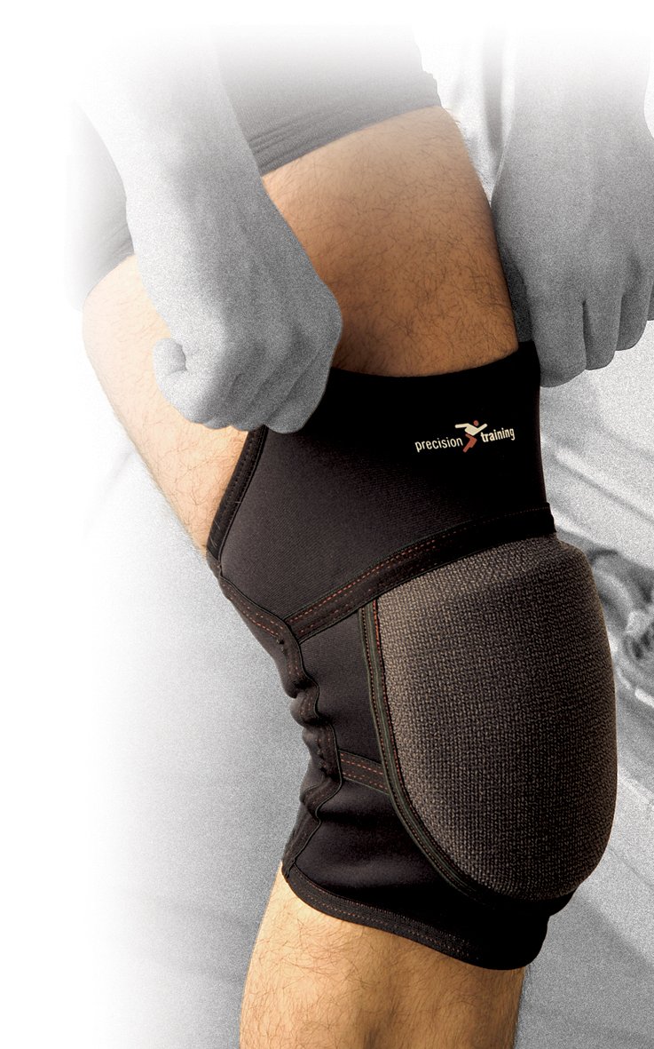 Precision Training Knee Support – black/Red Size Xl
