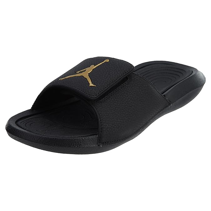 Buy Nike Jordan Hydro 6 Men's Slides Black/Metallic Gold 881473-033 (13 D(M) US) at Amazon.in