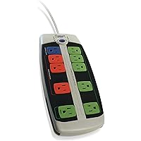 Bits Limited LCG-3MVR Energy Saving Surge Protector with Autoswitching Technology, 10-Outlet