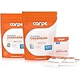 Carpe On-the-Go Antiperspirant Underarm Wipes (Pack of 2 Boxes) for Sweat Blocking, Deodorizing, and Cleansing When You're On the Move - 30 Residue Free, Individually Wrapped Wipes
