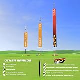 WOW! STUFF HYPR Rocket 500 Turbo Mode 3 Rockets Outdoor Fun High Fly view 7