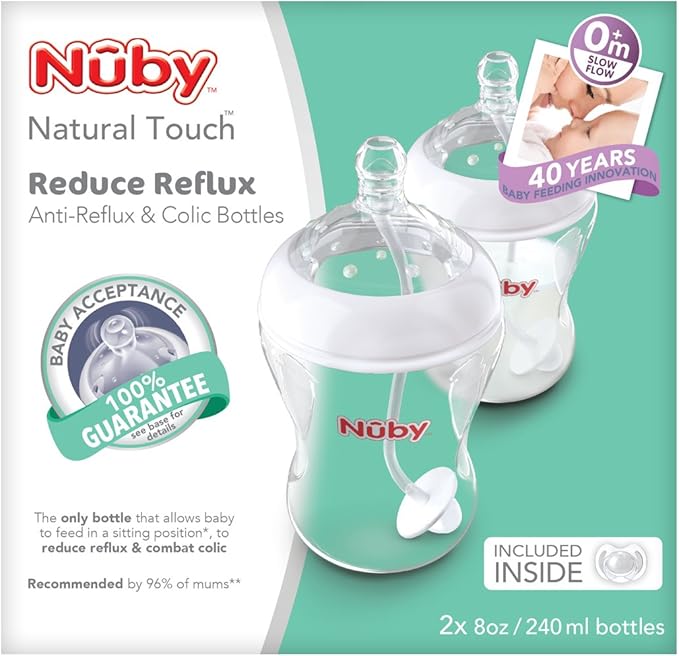 nuby reduce reflux bottle