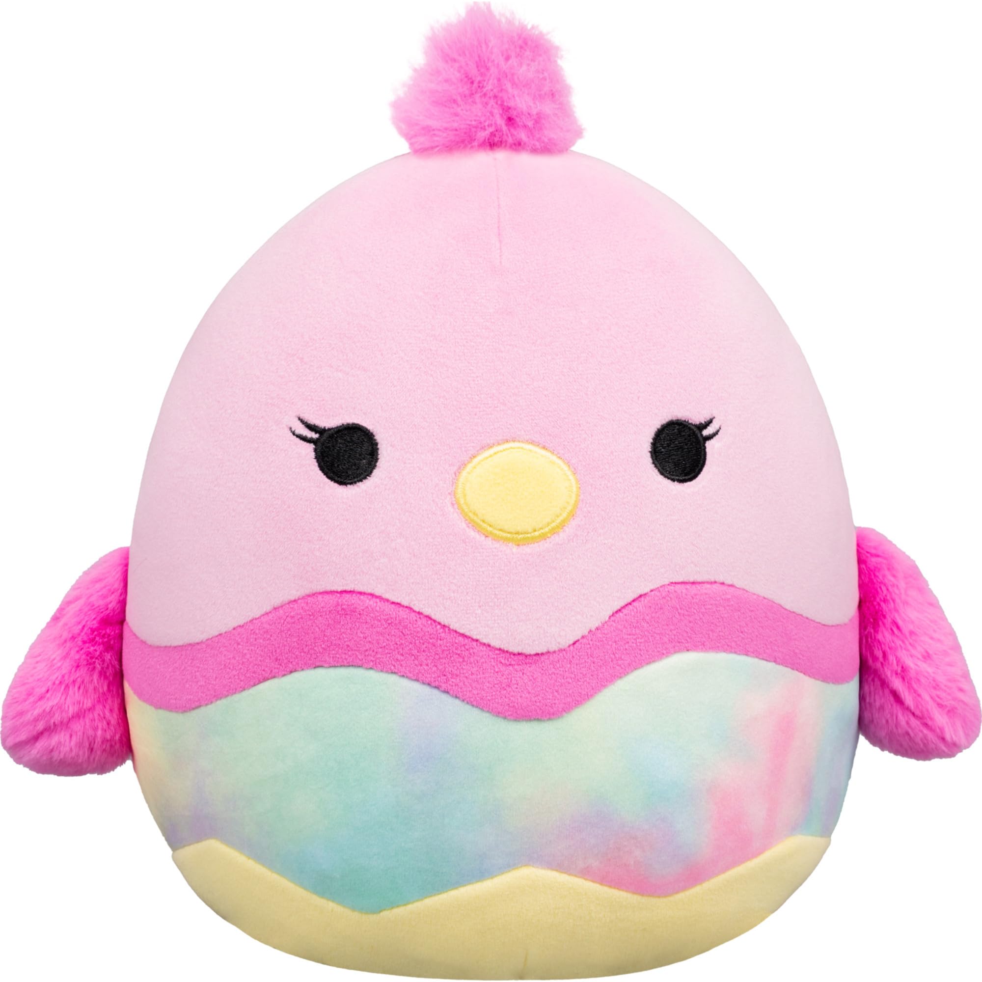 Squishmallows Original 8in Empressa The Pink Chick in Tie-Dye Egg – Official Jazwares Easter Plush (Little)