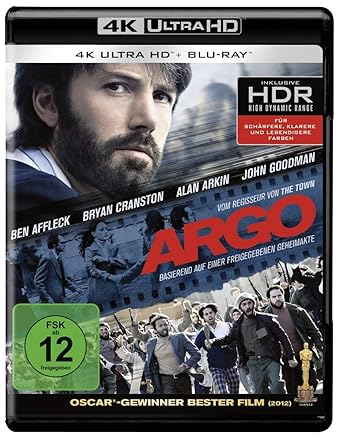 Argo 4k Ultra Hd 2d Blu Ray 2 Disc Version Blu Ray Amazon De Affleck Ben Arkin Alan Goodman John Parks Michael Cranston Bryan Affleck Ben Affleck Ben Arkin Alan Dvd Blu Ray