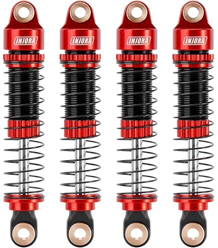 【新品未使用】qdc SUPERIOR red Amazon.com: INJORA 59MM Threaded Shock Absorber Oil Damper for 1