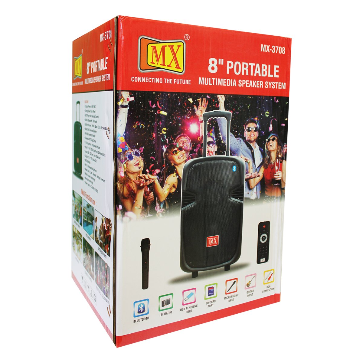 mx 8 inch multimedia speaker