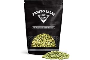 Edamame beans, Dry roasted salted, Nutritional, Fresh, NON-GMO, Low-Calorie Vegetarian, Packed in a 1 lb. (16 oz.) resealable pouch bag by Presto Sales LLC