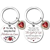 Womens Valentiens Day Gifts For Mother In Law Future Mother In Law Keychain Gifts From Daughter In law Great Mothers Of The Bride Gift For Birthday Mothers Day Unique mother Of The Groom Keychain Gift