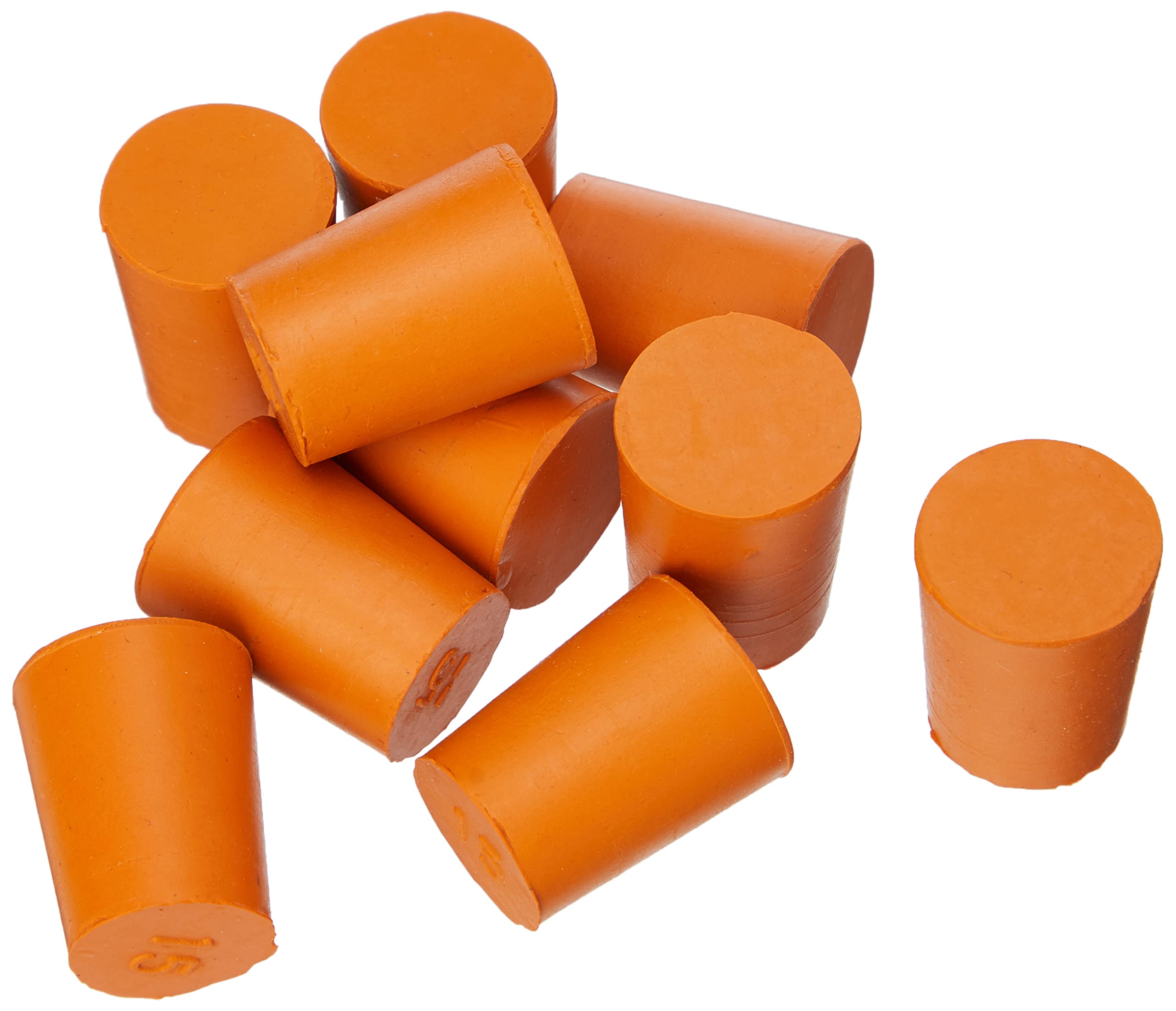 PACK OF 10 RUBBER BUNG/STOPPER NO.15 (15MM X 18MM X 24MM)
