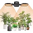 SANSI LED Grow Lights for Indoor Plants, Full Spectrum High PPF Plant Grow Light, 60W Indoor Plant Lights for 2x3ft Growing, Seed Starting, Blooming and Fruiting, E26 Base (Not Include Power Cord)