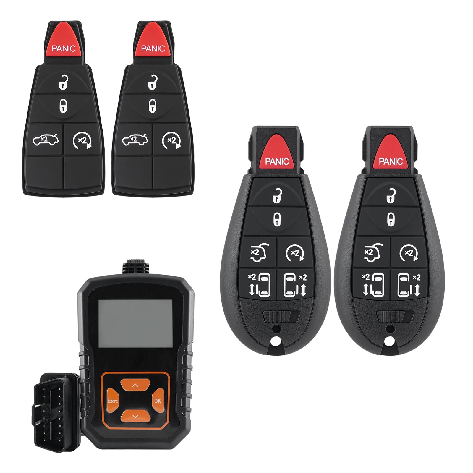 Photo 1 of DIY Key fob Replacement for 2008 2009 2010 2011 2012 2013 2014 2015 2016 2017 2018 2019Dodge Grand Caravan 2008-2016 Chrysler Town and Country with OBD Tool