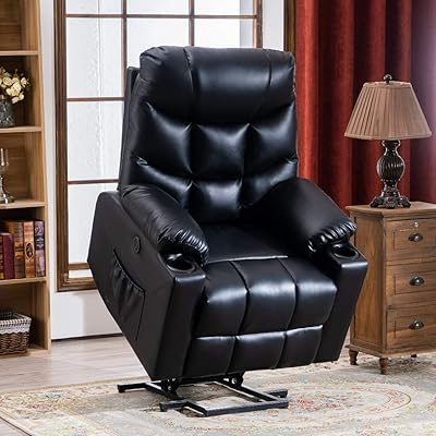 RELAXIXI Power Lift Recliner Chair with Massage and USB Ports