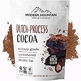 Cocoa Powder (8 oz) Dutch Processed Cocoa Powder, Unsweetened, Extra Rich Cocoa Flavor, 22-24% Fat, Premium Culinary Grade, N