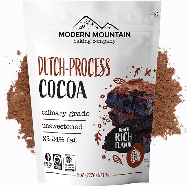 Bensdorp 22/24 Fat Dutched Cocoa Powder 8 oz by Bensdorp