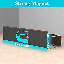 HuggieGems 6 Pack Magnetic Spice Storage Rack