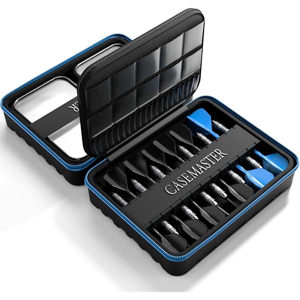Amazon.com : Casemaster Maxx 4 Dart Case, Holds 12 Steel Tip or