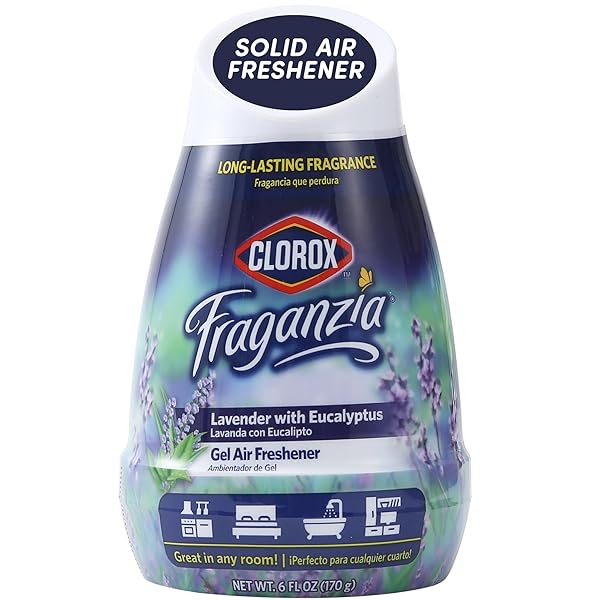 CLOROX FRAGANZIA GEL AIR FRESHENER CONE, ADJUSTABLE ODOR...