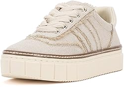 Vince Camuto Women's Reilly Sneaker, Stone Khaki, 8