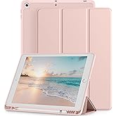Mastten Case Compatible with iPad 9th/8th/7th Generation Case, for iPad 10.2 Inch Case with Pencil Holder, TPU Smart Stand Ba