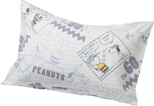 Amazon Co Jp 西川 リビング スヌーピー 枕カバー Peanuts 63 43cmのサイズの枕用 日本製 洗える 綿100 洗っても縮みにくい 中かぶせ式 記念デザイン グレー Sp1101 ホーム キッチン