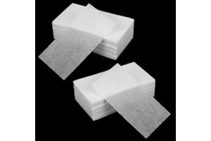 Andibro 88Pcs Disposable Salon Hair Perm Papers, Salon Tissue Hair Curling Papers with High Temperature Resistance for Cold Hot Perms Professional Stylist Home