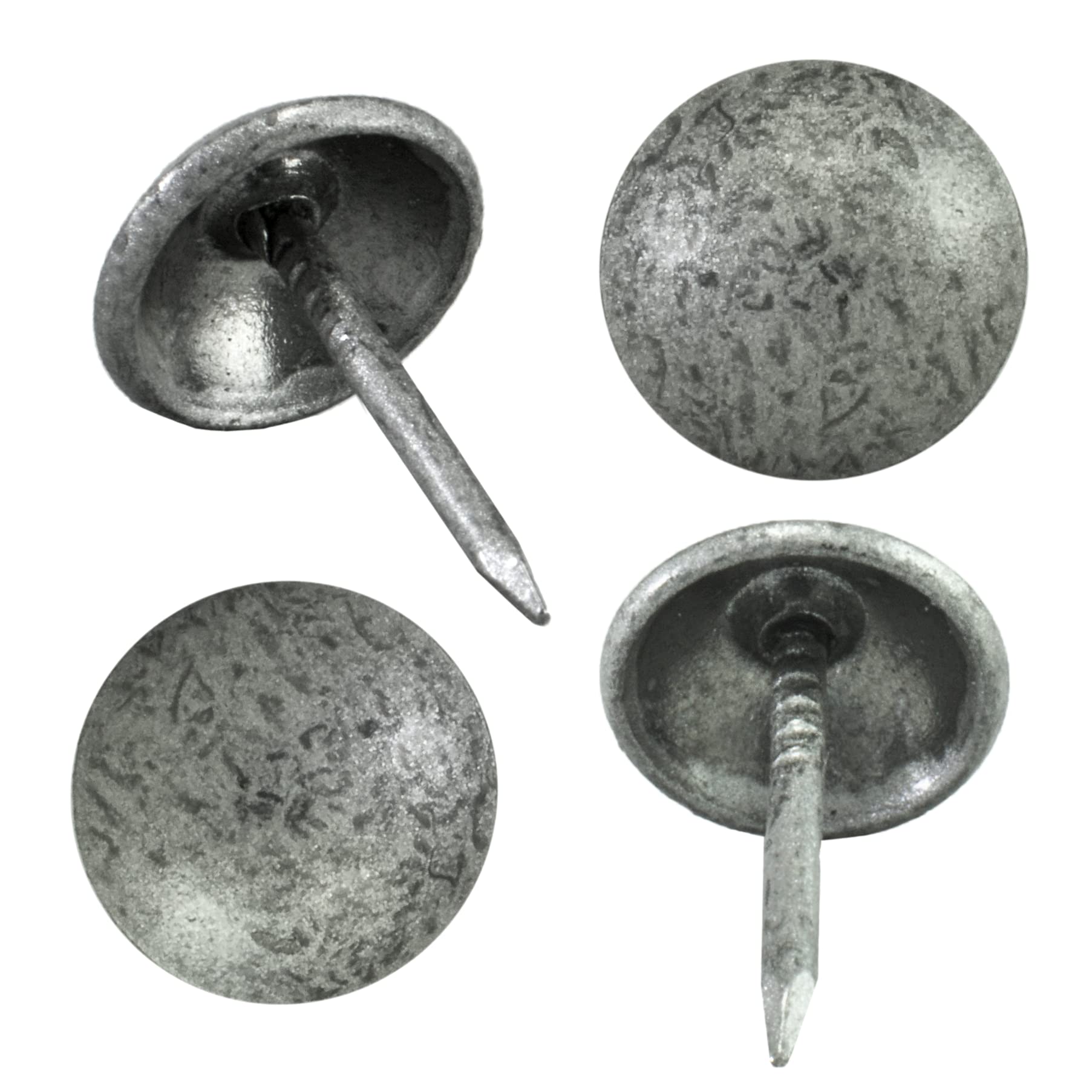 decotacks 100 Pcs/Box Upholstery Nails Tacks Ø11MM Anitque Pewter Finish DX0511APW