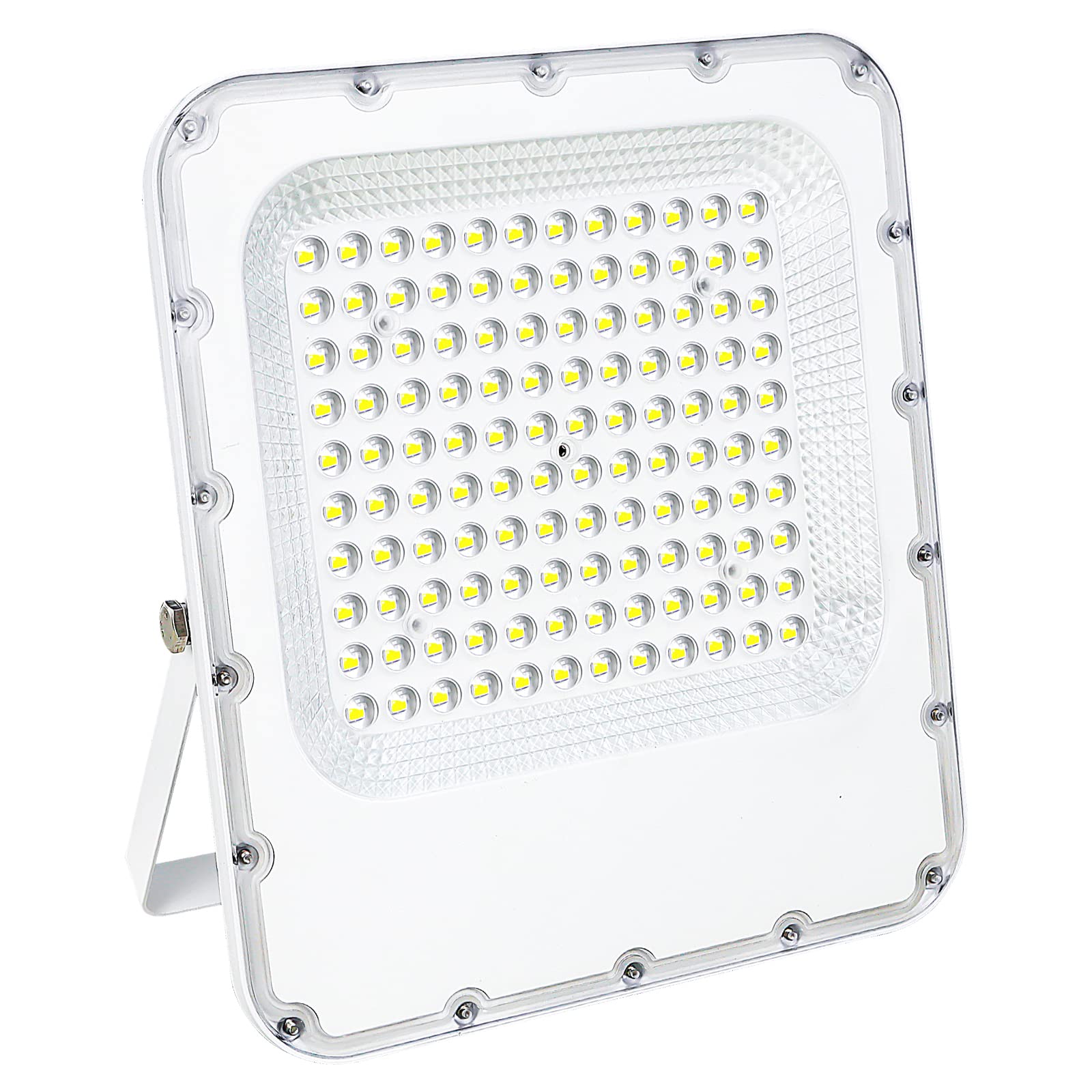 Willpower LED Floodlights 100W 10000LM LED Security Lights Outdoor IP66 Waterproof Daylight Cold White 6000K 80V-260V for Garden Backyard Garage Back Door Yard Lawn Basketball Football Court Patio