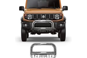 AUTOFOREVER Bull Bar 3" Front Bumper Grill Guard Stainless Steel Tubing Brush Push Bar Compatible with 1999-2007 Chevrolet Silverado 1500 Classic Tahoe GMC Sierra 1500 Classic - Chrome