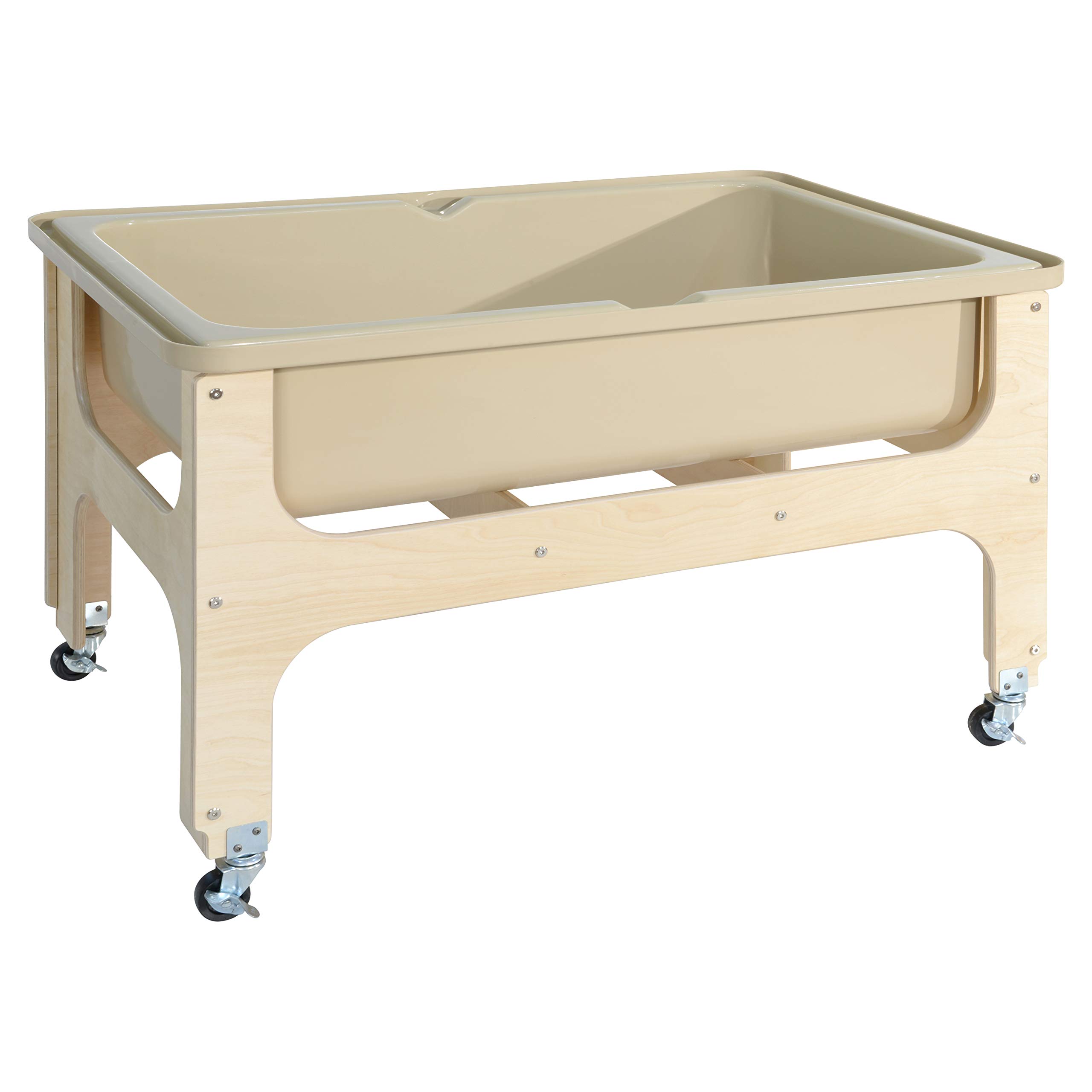 Wood Design Multipurpose Sand & Water Sensory Center with Clear 9