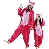 BETTERFUN Unisex Adult Children Animal Onesie Pajamas Halloween Cosplay Costume Sleepwear