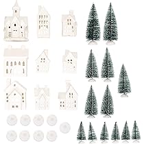 Amazon.com: Mark Feldstein & Associates Winter Village LED