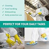 Ansell AlphaTec 37-320 Nitrile Gloves Long Cuff Yellow L 12 Pairs view 4