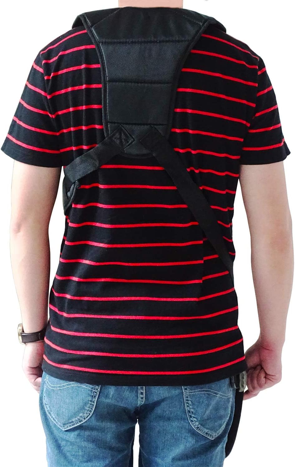 Hanperal Black Comfort Strap Double Shoulder,Trimmer Shoulder Strap for Brushcutters/Trimmers/Strimmer Harness, Garden Brush Cutter Lawn Mower Nylon Belt: Garden & Outdoor